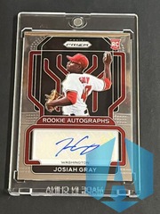 2022 Panini Prizm #RA-JG JOSIAH GRAY Autograph Rookie RC Nationals